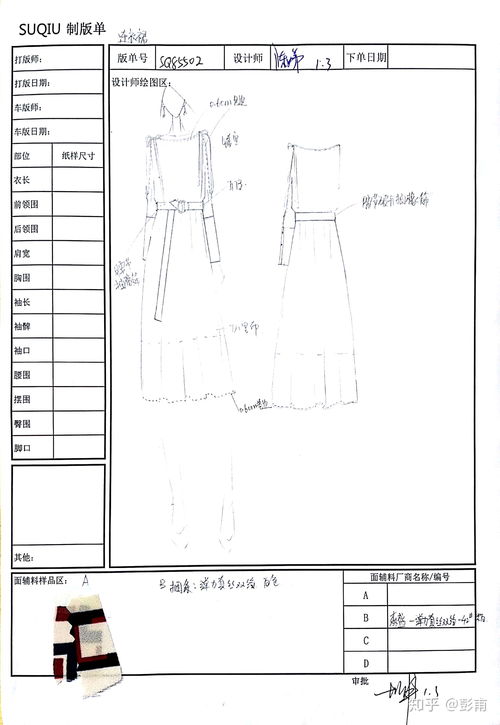 服装设计公司的效果图和款式图是什么样的